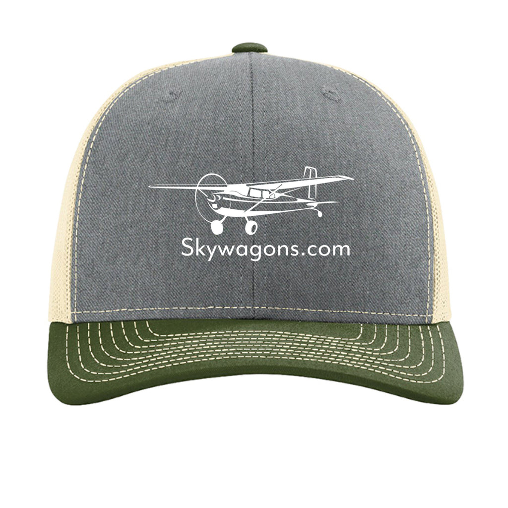 Heather Grey/ Birch/ Army Olive - FRONT