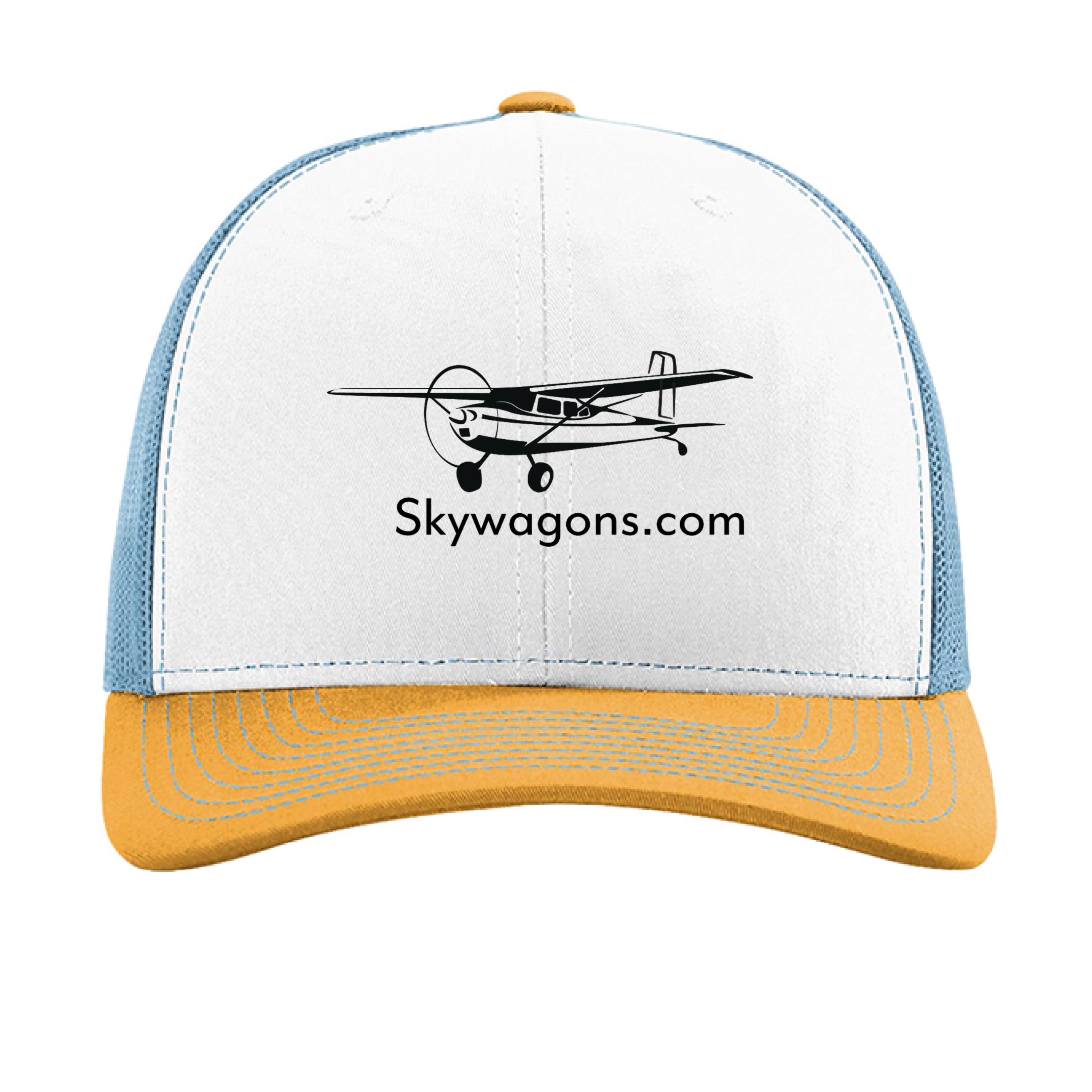 White/ Columbia Blue/ Yellow - FRONT